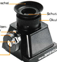 Bronica SQ Viseur Cds MF S meter, Bronica SQ Viewfinder