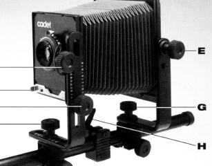Cadet 4x5 camera