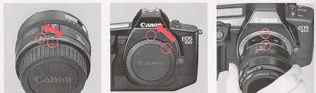 Canon EOS 620-650 camera