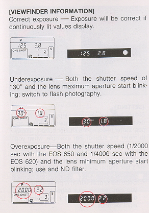 Canon EOS 620-650 camera