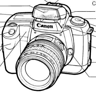 Original not a copy Canon EOS 5 5QD Instruction Manual 