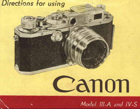 Canon rangefinder camera