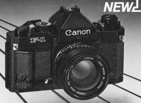 Canon New F-1 camera