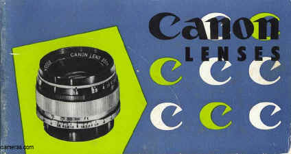 Canon rangefinder lenses