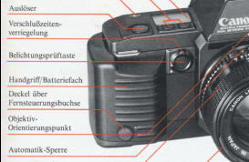 Canon T70 Bedienungsanleitung