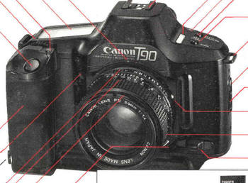 Canon T90 Camera Instruction Booklet