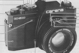 Carena CX-500 camera / Cosina CT9 camera instructions, Mode D'Emploi