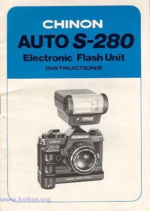 Chinon Auto S-280 flash