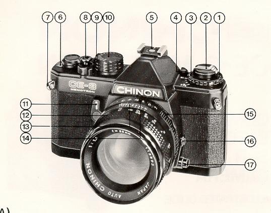 Chinon Ce-3 memotron cámara manual de instrucciones más las guías del usuario y Manuales Incluidos 
