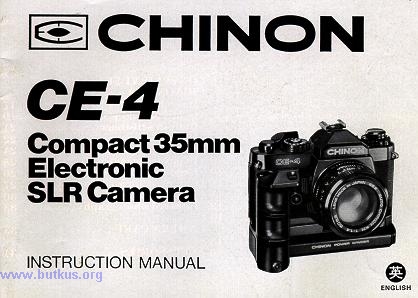 Chinon CE-4 camera