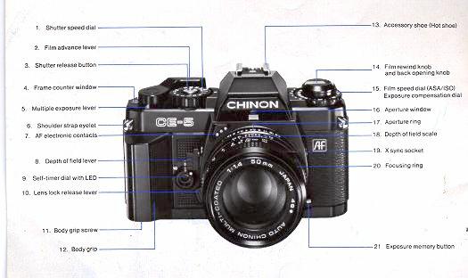 Chinon CE-5 camera