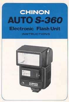 Chinon S-360 flash