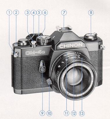 Chinon CM-4s camera