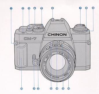 Chinon CM-7 camera