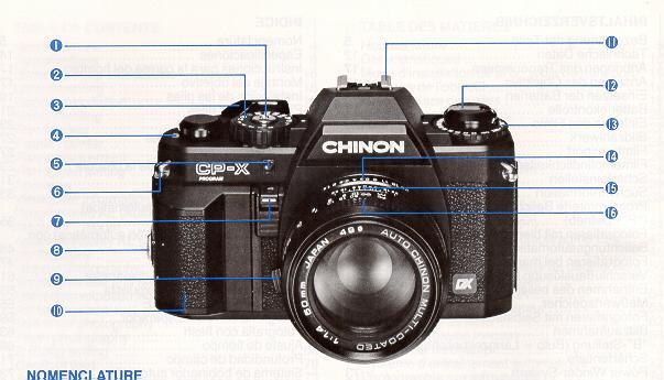 Chinon CP-X camera