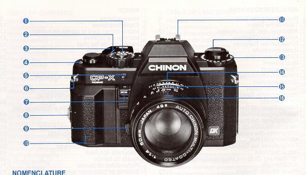 Chinon CP-X camera