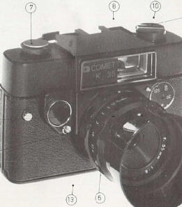 Comet K 35 camera manual, Mode D'Emploi