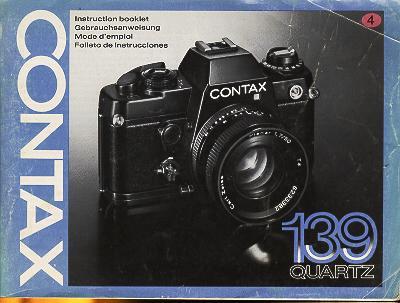 Contax 139 Quartz camera