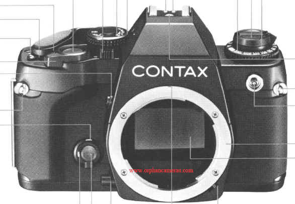Contax 159MM camera manual, Mode D'Emploi