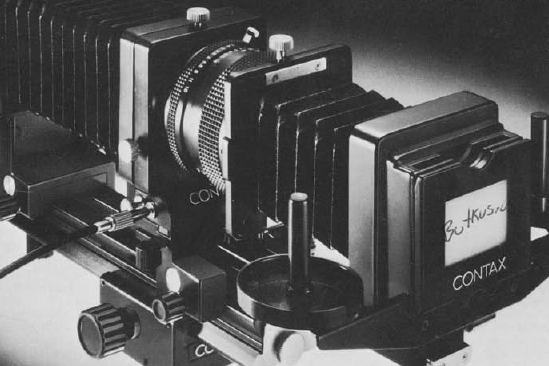 CONTAX Auto Bellows System instructions