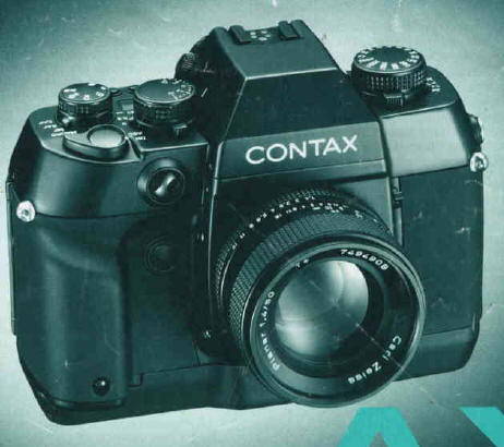 Contax AX camera manual