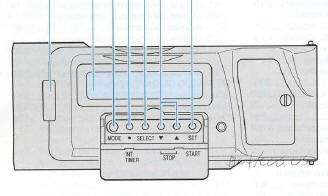 Contax Data Back D-9 Quartz instructions, Mode D'Emploi