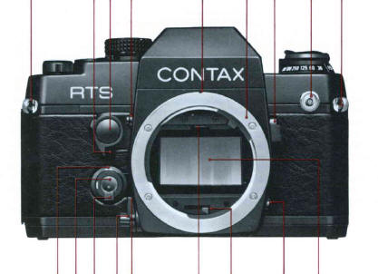 Contax RTS II Quartz instruction manual, user manual, PDF manual 