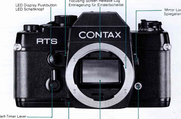 Contax RTS GEBRAUCHSANWEISUNG