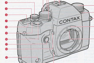 Contax RX II camera manual, Manual de Instrucciones