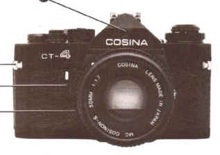 Cosina CT-4 camera manual, Manual de Instrucciones