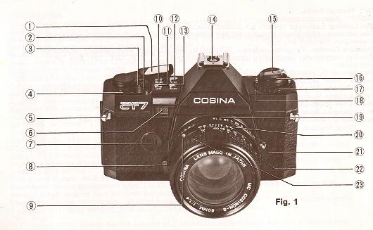 Cosina CT-7 camera