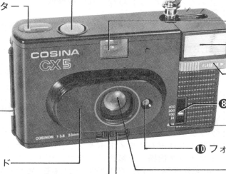 Cosina CX5 camera manual, Manual de Instrucciones