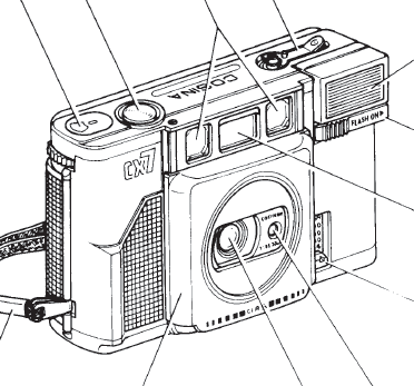 Cosina CX7 camera manual, Manual de Instrucciones