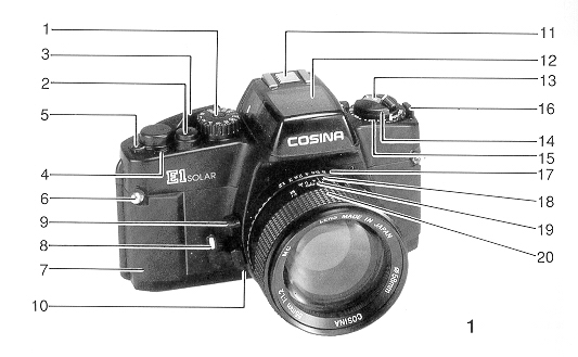 cosina e-1 solar