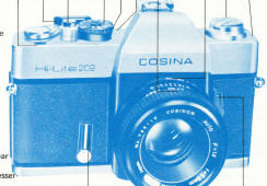 Cosina Hi-Lite 202 camera manual, Manual de Instrucciones