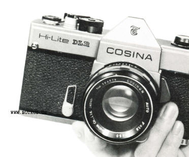 COSINA Hi-Lite DLR camera manual, Manual de Instrucciones