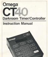 Omega CT40 darkroom timer