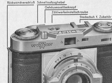 Edixa 1 manual, Bedienungsanleitung