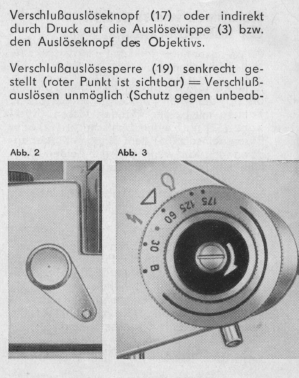 Y543 IHAGEE Kamera Bedienungsanleitung EXA 1a Exa 1a User Manual Anleitung 
