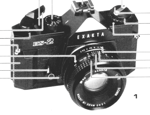 EXAKTA HS-1 / HS-2 manual, Manual de Instrucciones