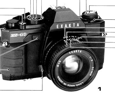 EXAKTA HS-40 camera manual, Instrucciones para el uso