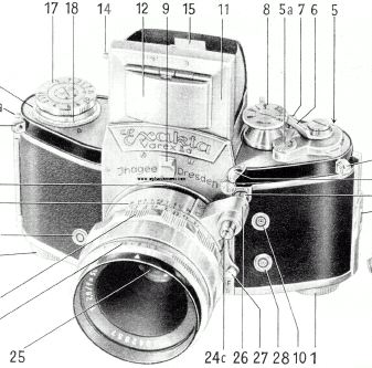 Exakta Varex IIa camera manual