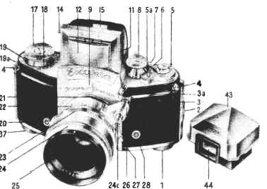 Exakta VX camera