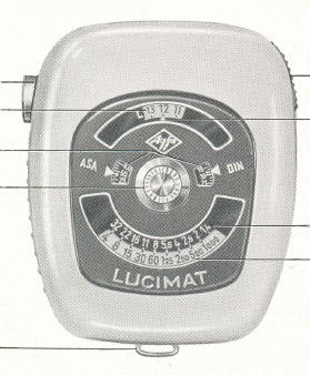 Agfa nachführ-fotometri lucimat 