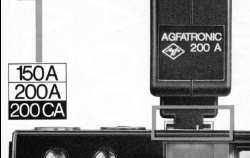 Agfatronic 150A - 200A - 200CA instructions, bruksanvisning