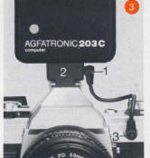 Agfatronic 203 C instructions,  Käyttöohjeet