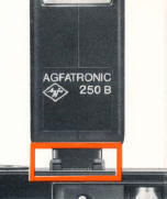 Agfatronic 250B instructions, Bedienungsanleitung