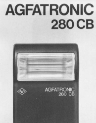 Agfatronic 280 CB flash instructions, Bedienungsanleitung