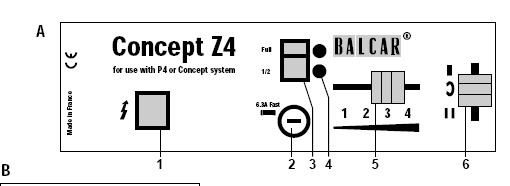 Belcar CONCEPT Z 2  CONCEPT Z4 Flash Unit