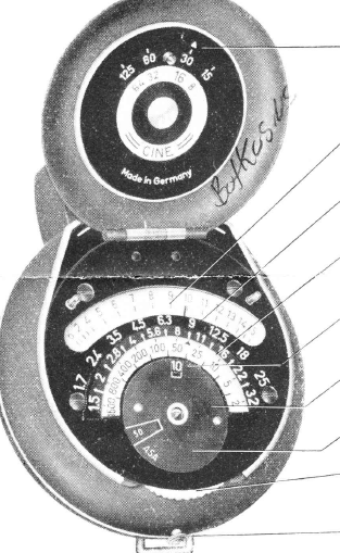 BERTRAM CHROLON Light Meter